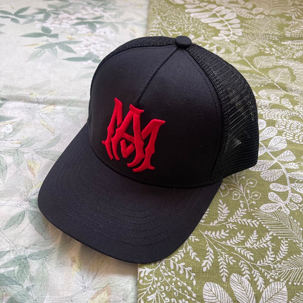 Amiri MA Logo Trucker Hat
